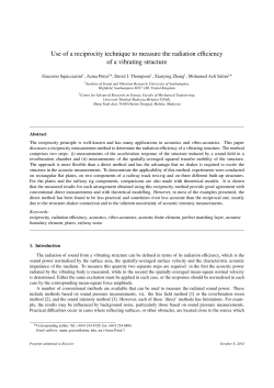 Use of a reciprocity technique to measure the radiation efficiency of