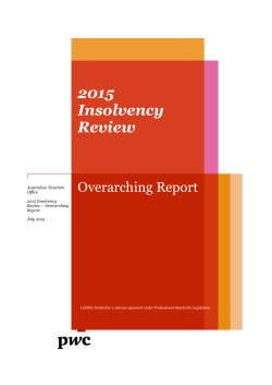 2015 Insolvency Review