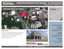 Carolina Pines Brochure