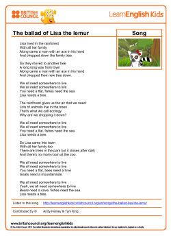 Song - LearnEnglish Kids