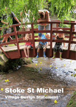 Item 06 Stoke St Michael Village Design