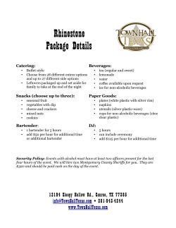 Rhinestone Package Details