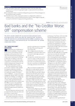 No Creditor Worse Off