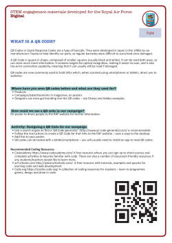 STEM engagement materials developed for the Royal Air Force