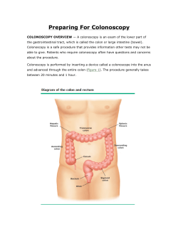 colonoscopy overview - Hunter Gastroenterology