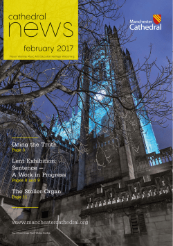 first edition - Manchester Cathedral