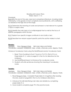 Penguin Chick - Anderson School District One