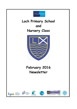 HMIe Action Plan - Loch Primary School