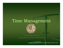 Time Management
