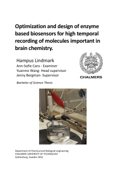 Optimization and design of enzyme based biosensors for high