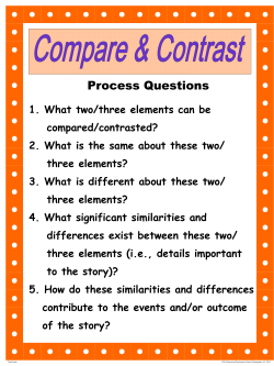 Compare and Contrast Process Questions [Professional Printer]