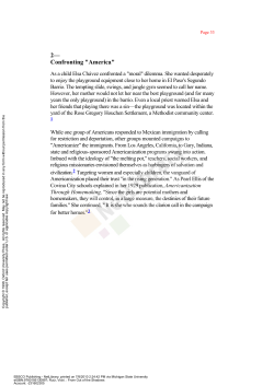 2— Confronting "America" - MSU History Department