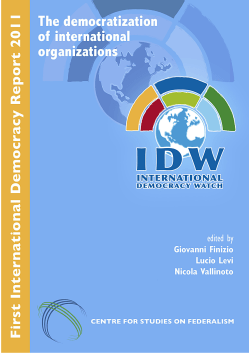 - International Democracy Watch