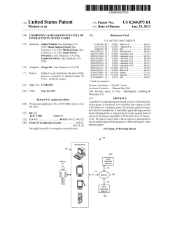 Combining games based on levels of interactivity of the games