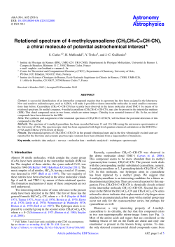 Rotational spectrum of 4-methylcyanoallene \(CH3CH=C=CH