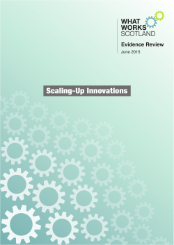 Scaling-Up Innovations