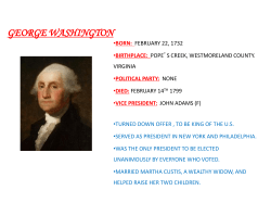 george washington
