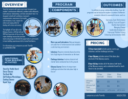 TeamUp Brochure - UCI Campus Recreation
