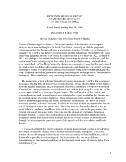 Infantile Paralysis: Special Bulletin of the Iowa State Board of Health.