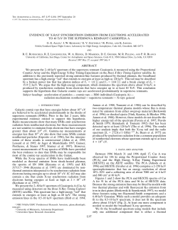 EVIDENCE OF X-RAY SYNCHROTRON EMISSION FROM