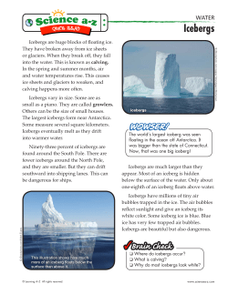 Icebergs