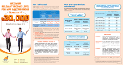 maximum relevant income level for mpf contributions