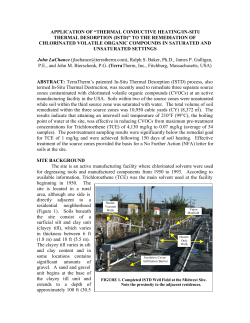 Thermal Conductive Heating/In-Situ