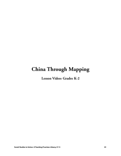 China Through Mapping