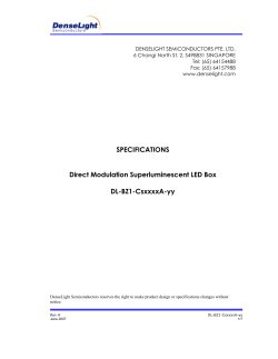 DL-BZ1 Datasheet - POET Technologies