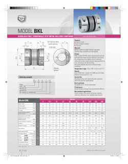 model bkl - Applied Motion Products