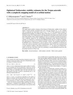 Optimized Nekhoroshev stability estimates for the Trojan asteroids