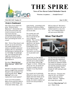 Spire, June 13, 2014 - New Haven United Methodist Church