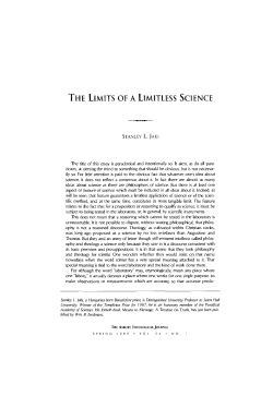 The Limits of a Limitless Science