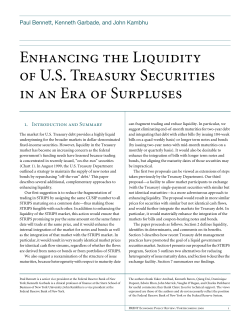 Enhancing the Liquidity of US Treasury Securities in an Era of