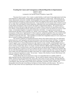 Tracking the Causes and Consequences of Racial Disparities in