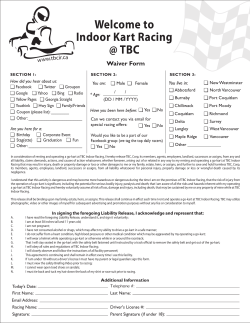 Welcome to Indoor Kart Racing @ TBC