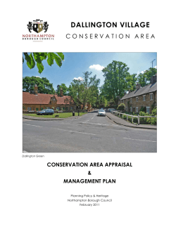 Dallington Conservation Area Re