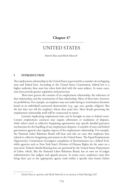 United StateS - Paul Hastings LLP