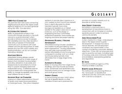 g lossary - District of West Vancouver