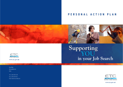 Personal Action Plan