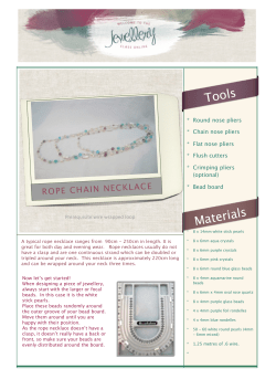Rope Chain Necklace - The Jewellery Class