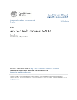American Trade Unions and NAFTA