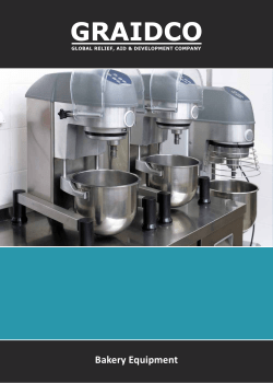 Bakery Equipment