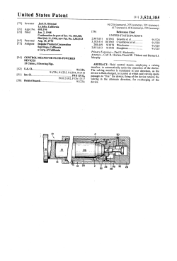 Control means for fluid