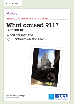 What caused 911?