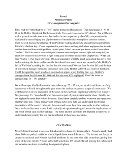 Torts-I-sec-2-Prince.. - Mitchell Hamline School of Law