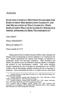 Evolving Conflict Between Standards for Employment