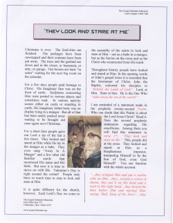 They Look And Stare At Me