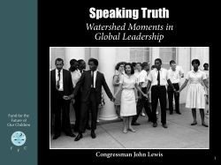 FFC Speaking Truth John Lewis - Fund for the future of our children