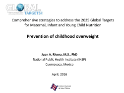 Childhood obesity in Mexico - Consortium of Universities for Global